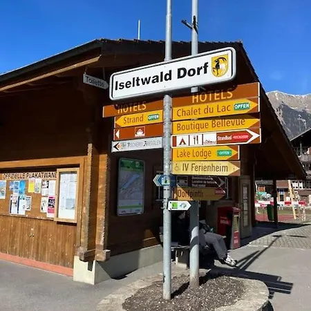 Апартаменты Romantic Swiss Alp With & Mountains Изельтвальд