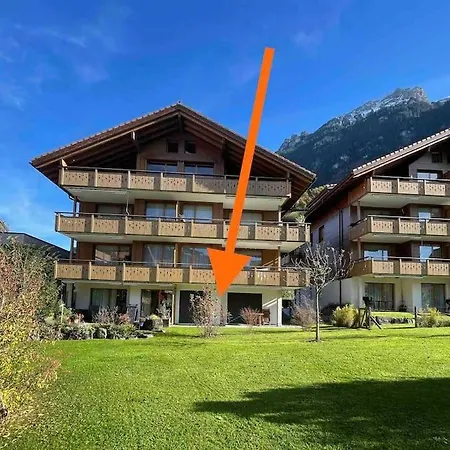 Romantic Swiss Alp With & Mountains * Iseltwald