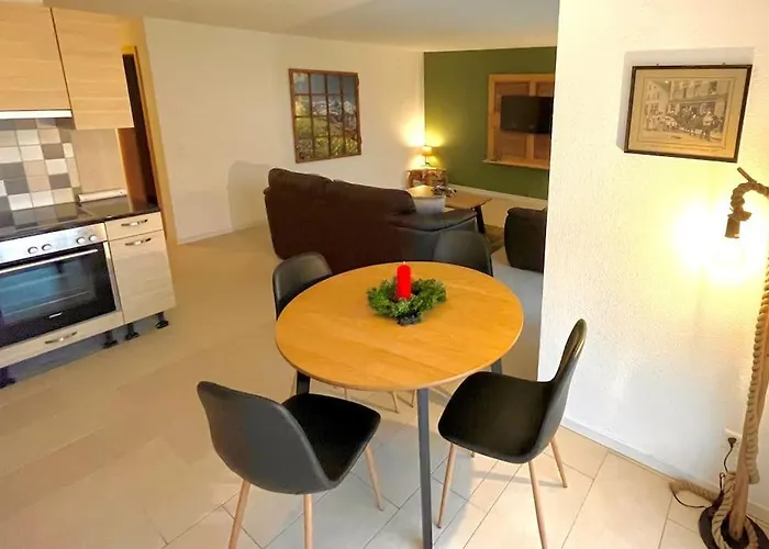 Romantic Swiss Alp With & Mountains Apartment