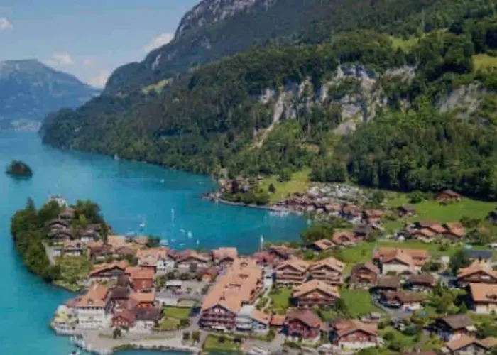 Romantic Swiss Alp With & Mountains Apartment