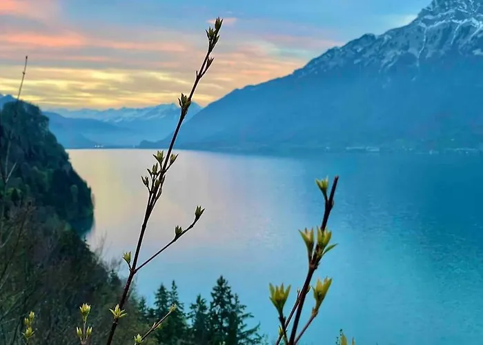 Romantic Swiss Alp With & Mountains Apartment Iseltwald