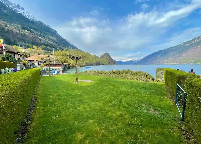 Romantic Swiss Alp With & Mountains Apartment *