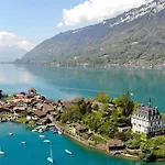 Romantic Swiss Alp With & Mountains * Iseltwald